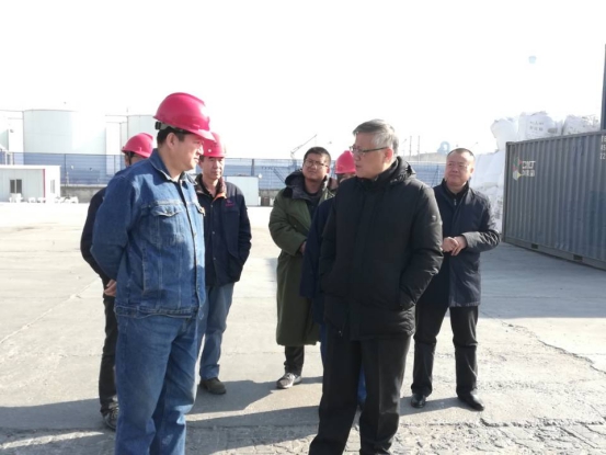 集團(tuán)黨委書(shū)記、董事長(zhǎng)王玉輝同志到工投公司考察調(diào)研